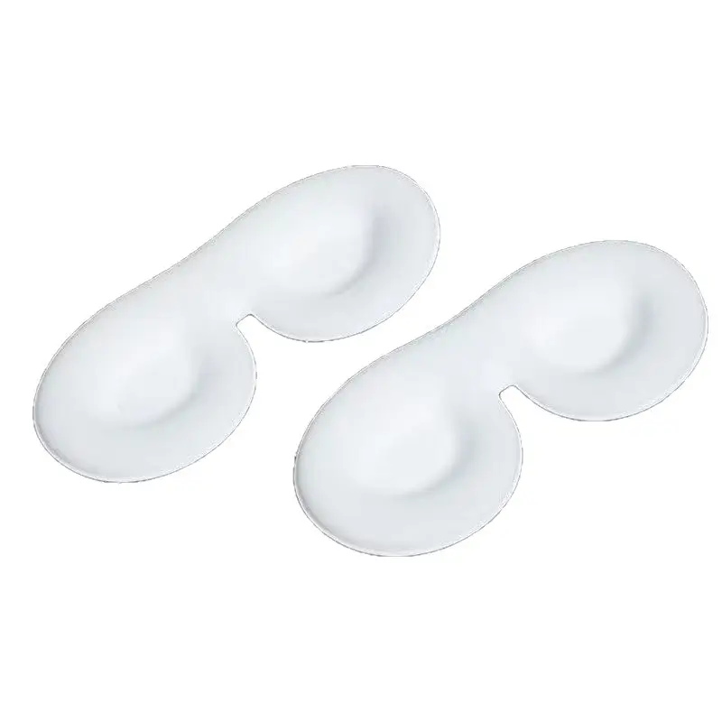 Manufacturer Wholesale 3D Sleep Eye Mask Inner Core, Breathable Light-Blocking Heat-Pressed Silk Eye Mask Filling Lining