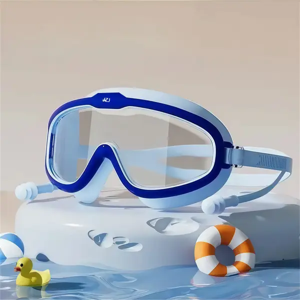 Baby Swimming Goggles, Silicone Waterproof Cap, Child Shampooing, Baby Bathing, Waterproof Silicone Swimming Goggles for Children — feature 9