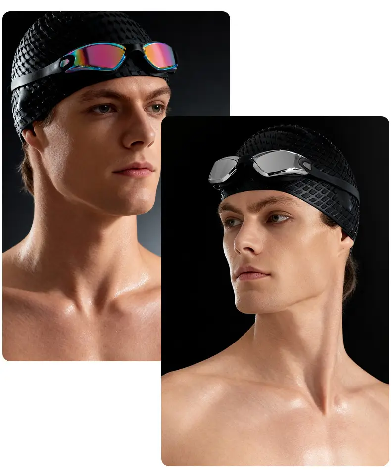 Professional Swimming Goggles, Waterproof and Anti-Fog, Racing Swimming Goggles, High-Definition Swimming Goggles, Anti-Fog Electroplated Swimming Goggles for Men and Women, Adult Swimming Supplies — feature 13