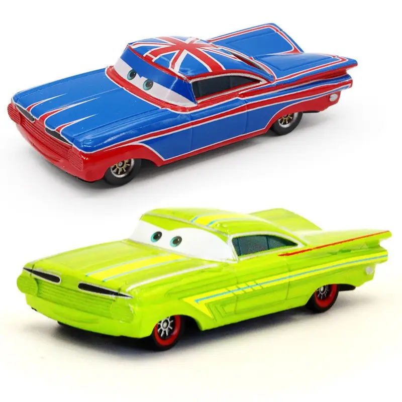Cars: the Racing Story Toy Alloy Car Model Lightning Mcqueen Black Warrior Mater Brown Lightning Oil - Image 17