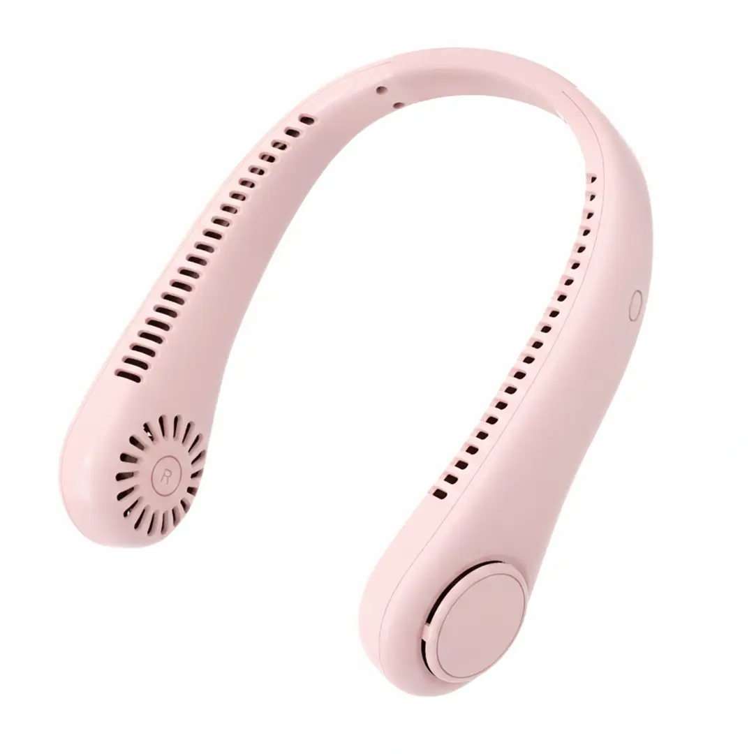 New Style Neck Fan USB Rechargeable Portable Silent Turbo Bladeless Mini Fan for Outdoor Use