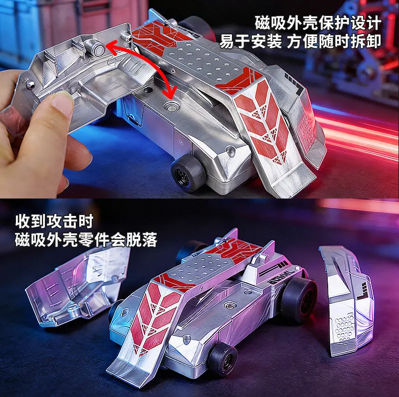 Two-Player Fighting Armored Remote Control Car Toy, Parent-Child Battle, Armored Drift Tank, Collision Competition, Electric Toy Car