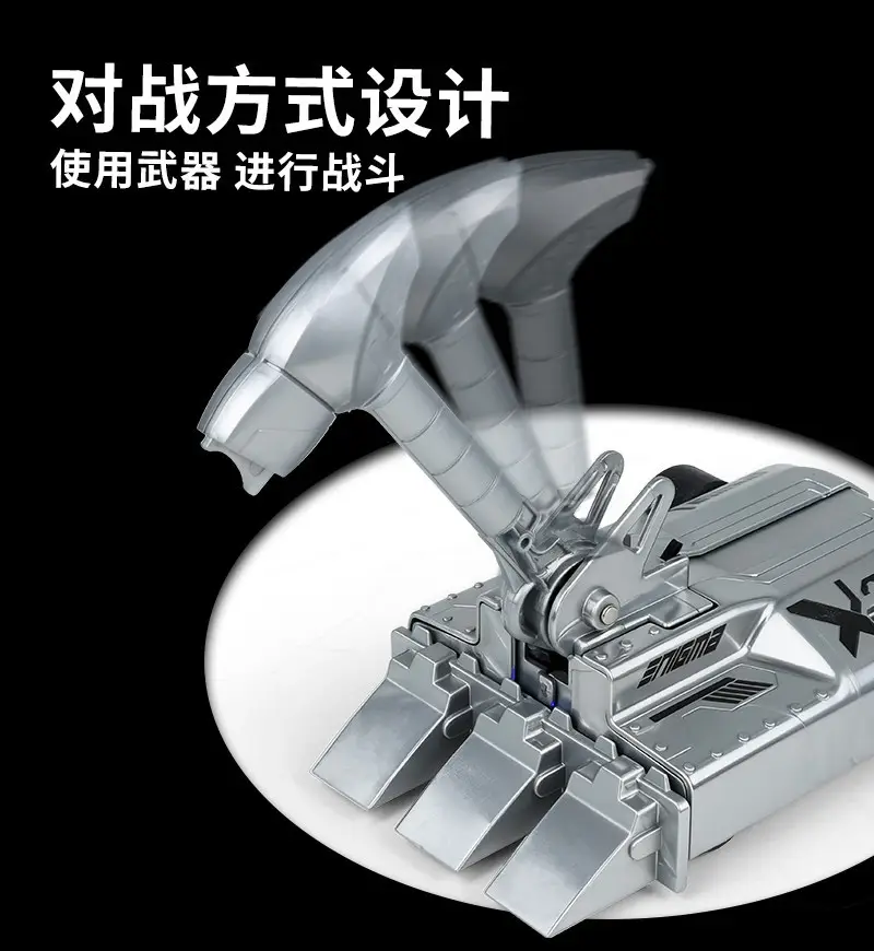 Two-Player Fighting Armored Remote Control Car Toy, Parent-Child Battle, Armored Drift Tank, Collision Competition, Electric Toy Car — feature 8