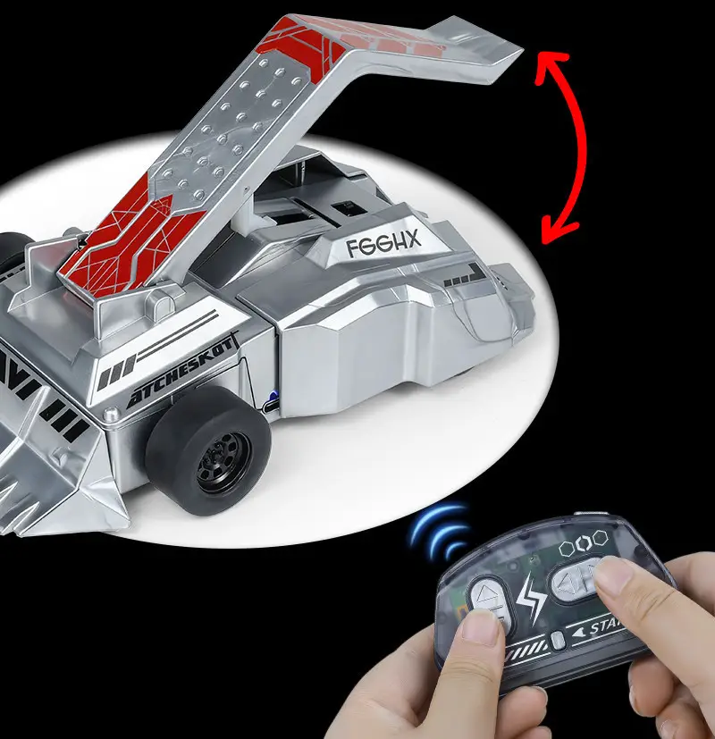 Two-Player Fighting Armored Remote Control Car Toy, Parent-Child Battle, Armored Drift Tank, Collision Competition, Electric Toy Car — feature 9