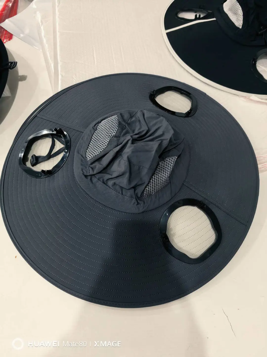 Solar-Powered Three-Fan Sun Hat, Summer Outdoor Fishing Sun Protection Hat, Rechargeable Cooling Fisherman's Hat