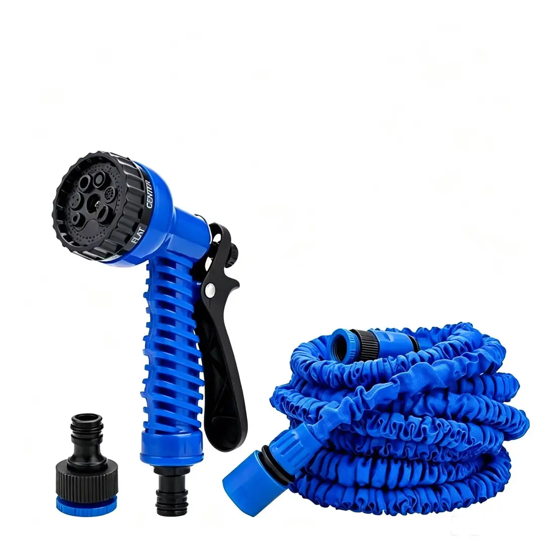 Household Multifunctional Water Hose Garden Nozzle, Freely Extendable, High-Pressure Vegetable Watering Sprinkler, Car Washing and Floor Cleaning Water Gun