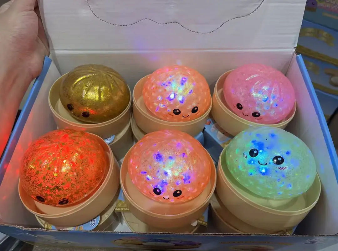 Cross-Border Popular Item: Realistic Mini Bun Stress Relief Squeeze Toy, Maltose Big Bun Stress Relief Toy, Factory Wholesale — feature 13