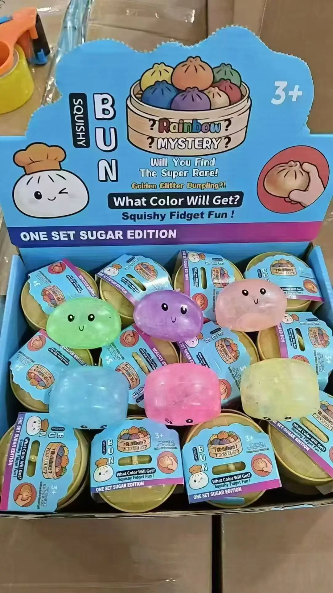 Cross-Border Popular Item: Realistic Mini Bun Stress Relief Squeeze Toy, Maltose Big Bun Stress Relief Toy, Factory Wholesale — feature 16