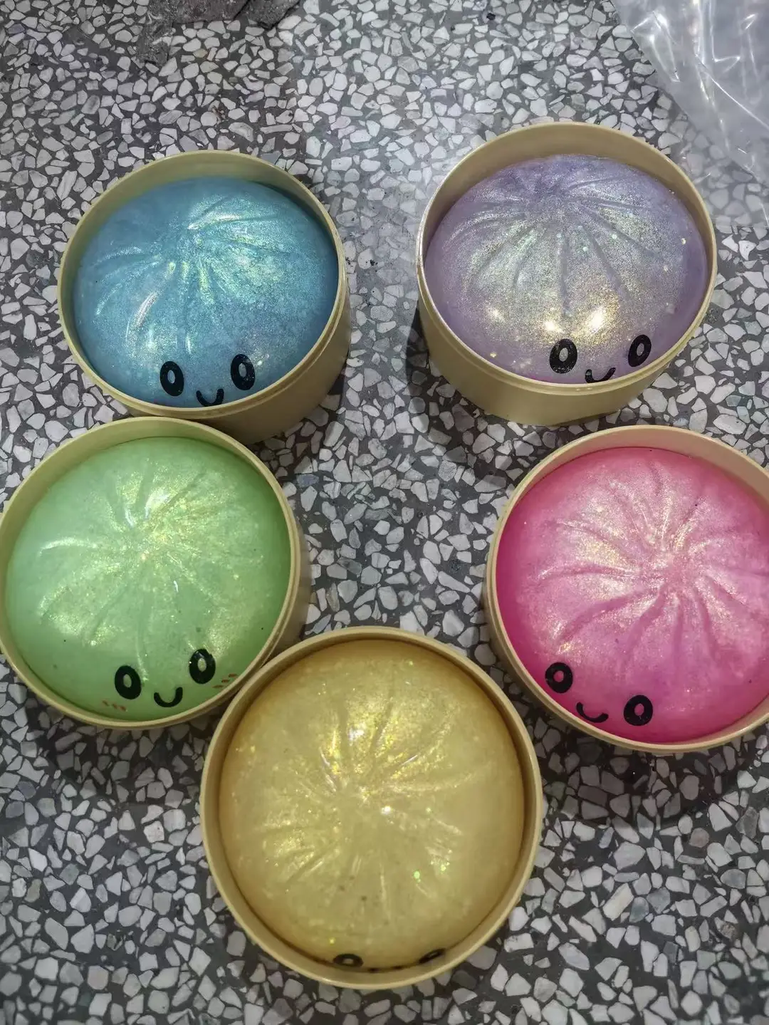 Cross-Border Popular Item: Realistic Mini Bun Stress Relief Squeeze Toy, Maltose Big Bun Stress Relief Toy, Factory Wholesale — feature 4