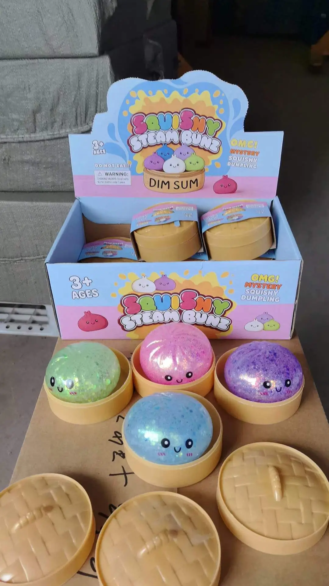 Cross-Border Popular Item: Realistic Mini Bun Stress Relief Squeeze Toy, Maltose Big Bun Stress Relief Toy, Factory Wholesale — feature 7