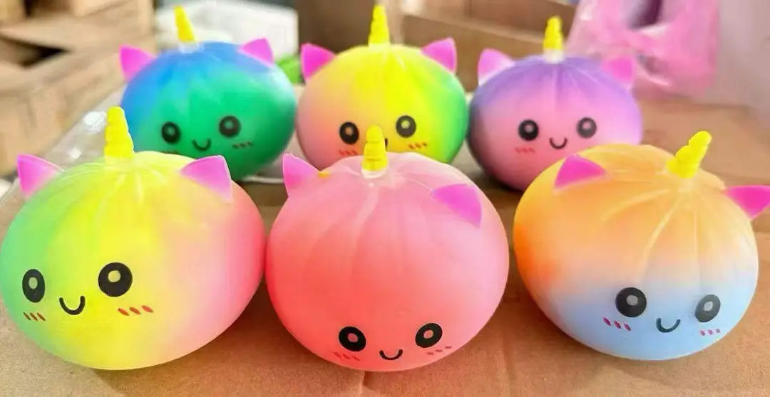 Cross-Border Popular Item: Realistic Mini Bun Stress Relief Squeeze Toy, Maltose Big Bun Stress Relief Toy, Factory Wholesale