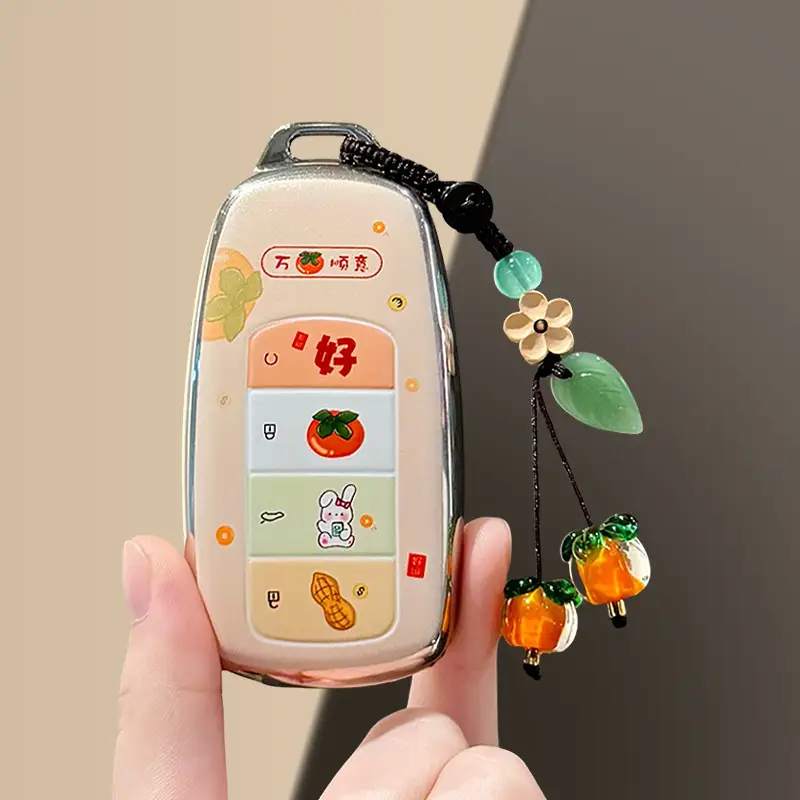 Chery Tiggo 8 Pro Key Cover Arrizo 8/5 Little Ant Car Tiggo 9/7 Plus Ice Cream Starway Keychain