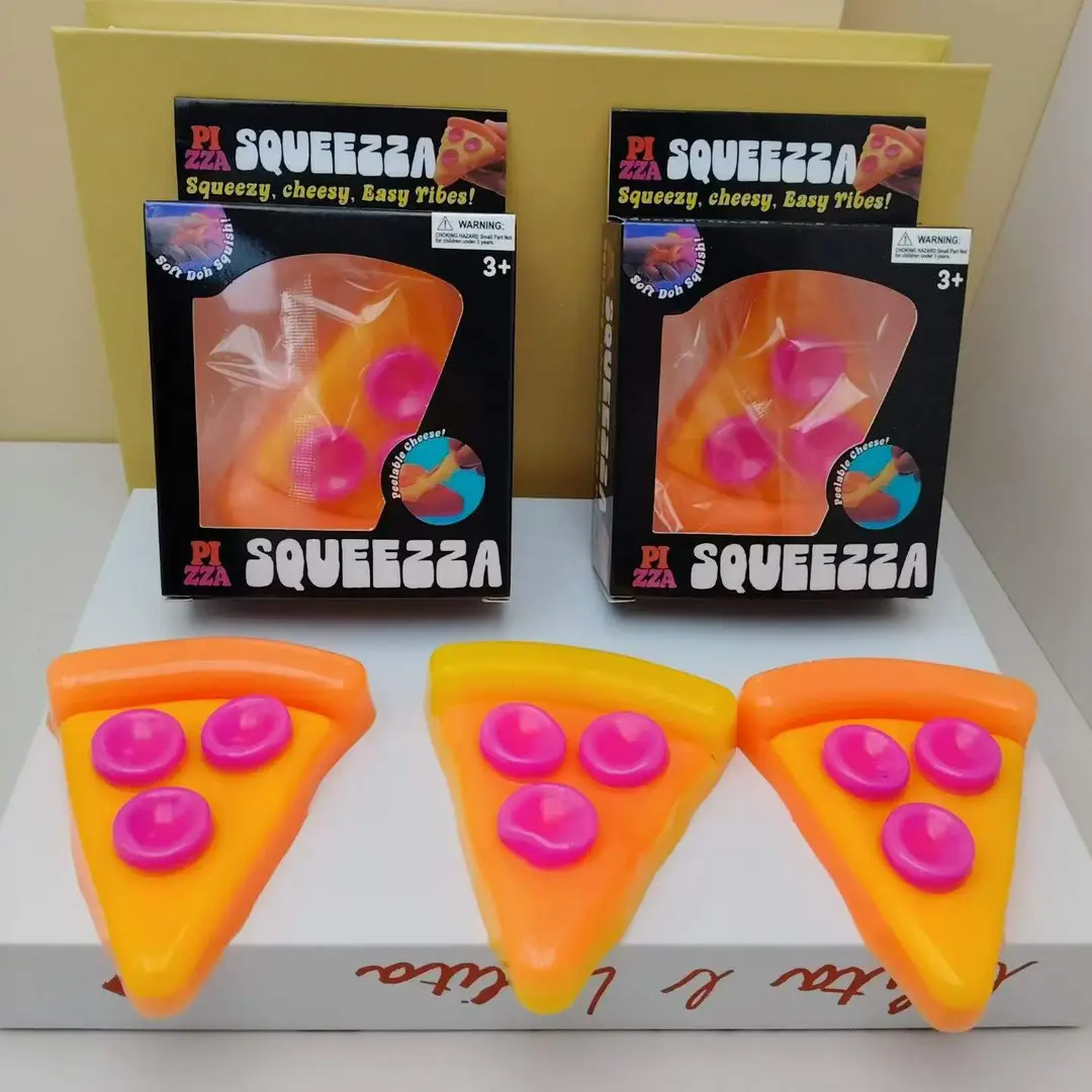Cross-Border Hot-Selling High-Appearance-Value Squishy Pizza Simulation Food Stress-Relief Toy Maltose Squishy Toy - Image 198