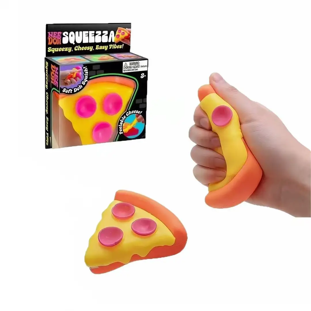 Cross-Border Hot-Selling High-Appearance-Value Squishy Pizza Simulation Food Stress-Relief Toy Maltose Squishy Toy — feature 7