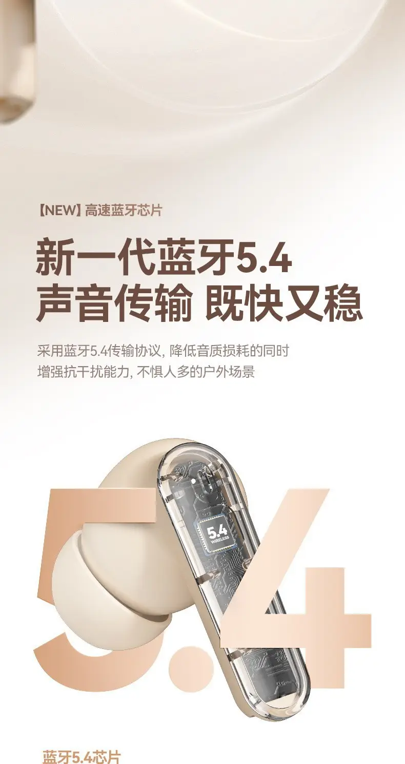 Miniso Cross-Border New Model 895B Wireless Bluetooth Headphones with Digital Battery Display and Long Battery Life S510 Bluetooth Headphones Factory — feature 8