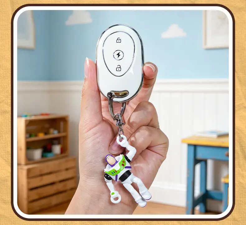 Authentic Toy Story Climbing Pendant Keychain Creative Cartoon Buzz Lightyear Series Doll Backpack Charm — feature 14