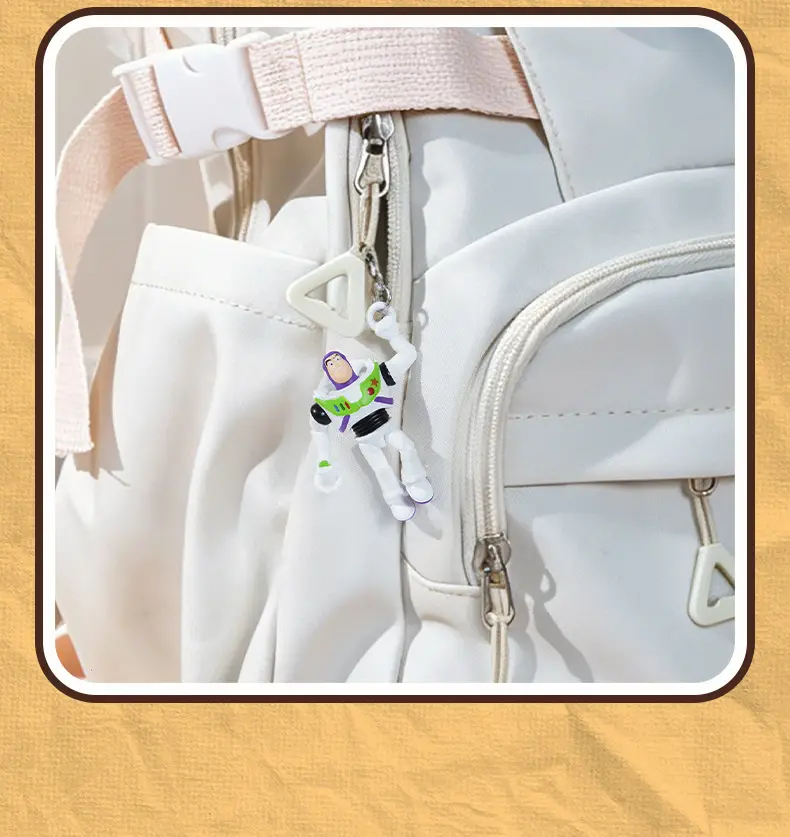 Authentic Toy Story Climbing Pendant Keychain Creative Cartoon Buzz Lightyear Series Doll Backpack Charm — feature 15