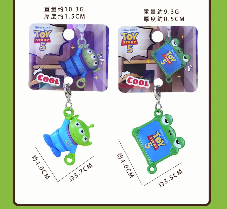 Authentic Toy Story Climbing Pendant Keychain Creative Cartoon Buzz Lightyear Series Doll Backpack Charm — feature 9