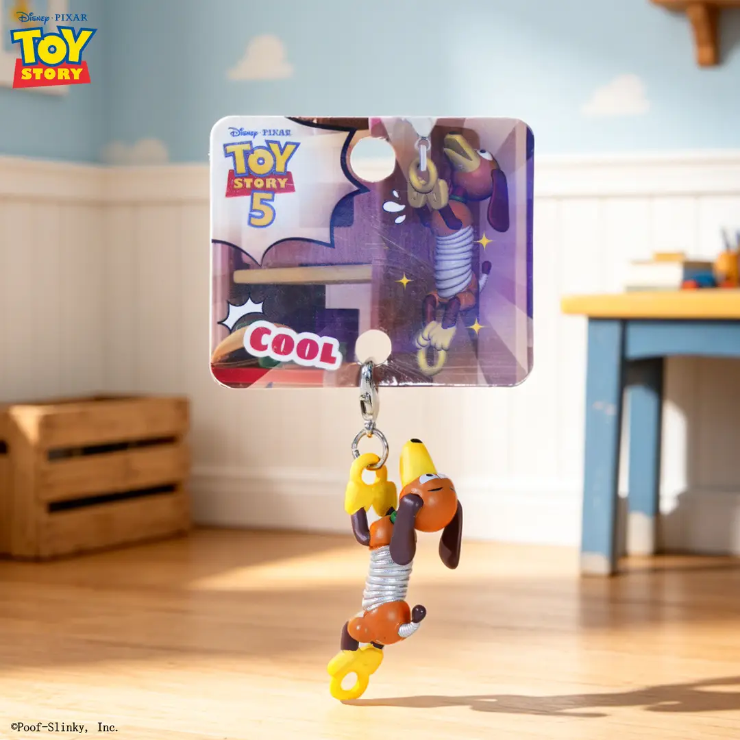 Authentic Toy Story Climbing Pendant Keychain Creative Cartoon Buzz Lightyear Series Doll Backpack Charm