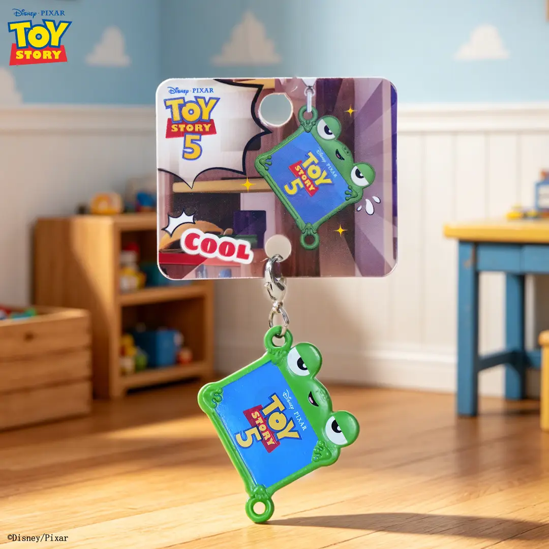 Authentic Toy Story Climbing Pendant Keychain Creative Cartoon Buzz Lightyear Series Doll Backpack Charm