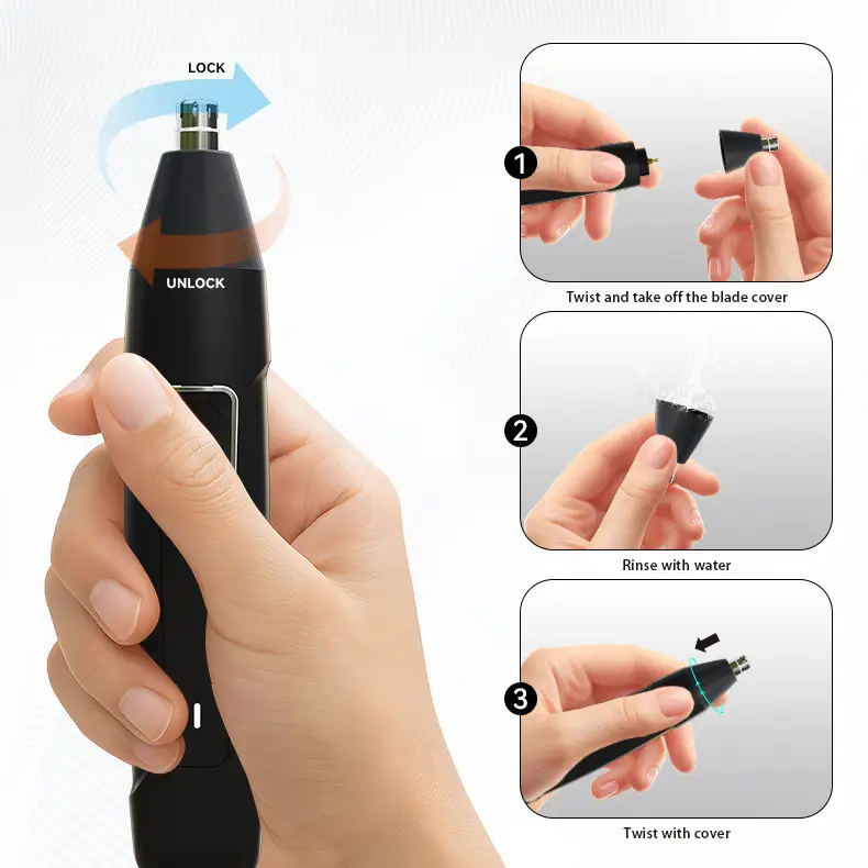 2026 New Model 4-in-1 Multifunctional Men's Hair Trimmer Set, Men's Electric Shaver, Same Model for International Markets — feature 5