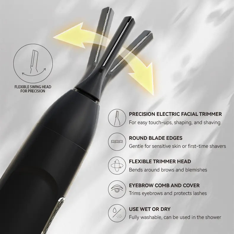 2026 New Model 4-in-1 Multifunctional Men's Hair Trimmer Set, Men's Electric Shaver, Same Model for International Markets — feature 7