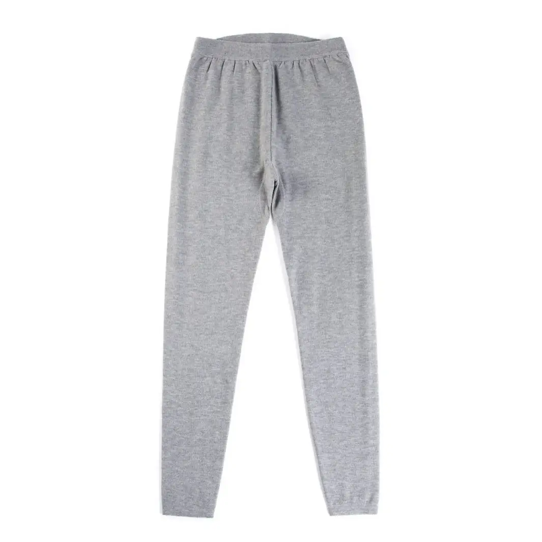 Wool Pants for Men and Women, Warm Pants for Middle-Aged and Elderly, Thick Cotton Pants for Autumn and Winter, Slim-Fit Leggings, Thin Pure Wool Pants
