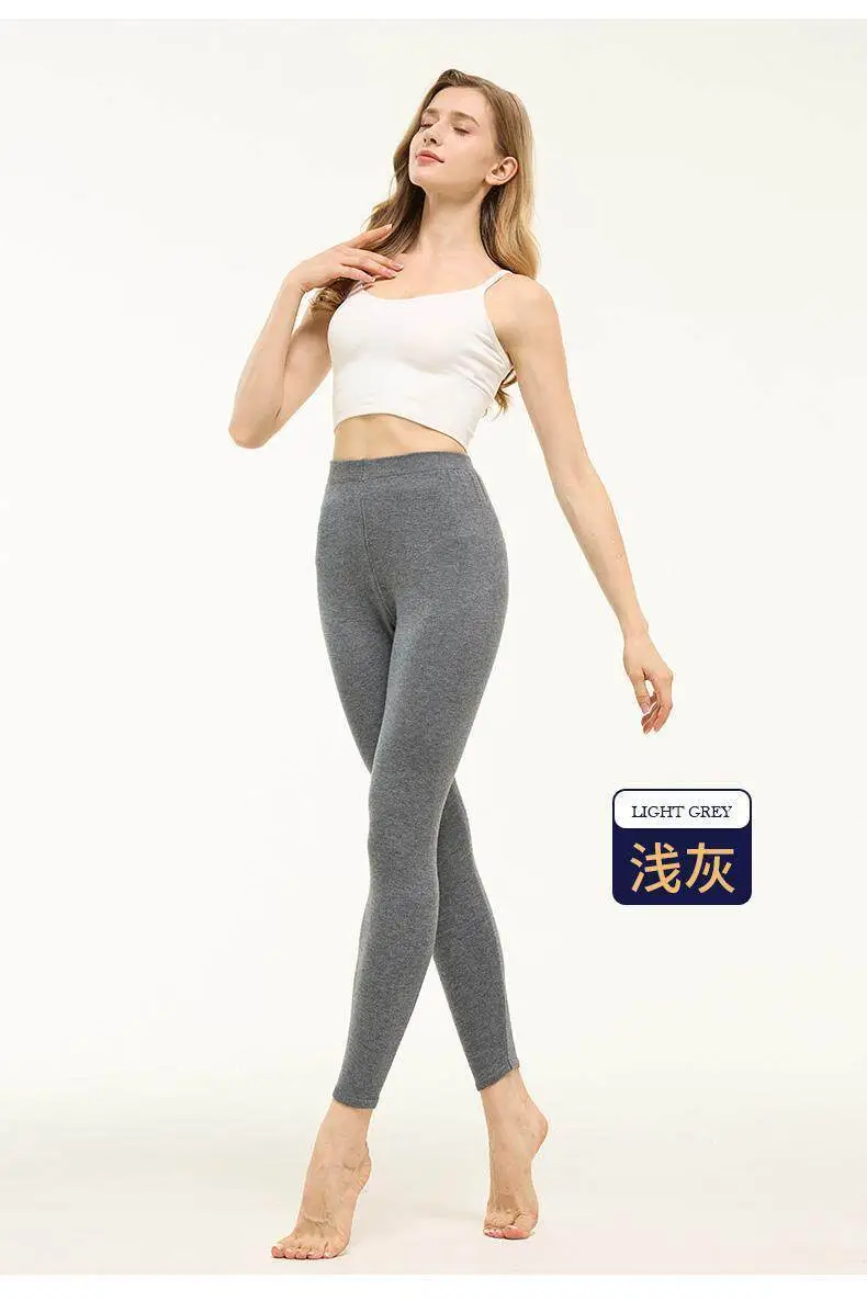 Wool Pants for Men and Women, Warm Pants for Middle-Aged and Elderly, Thick Cotton Pants for Autumn and Winter, Slim-Fit Leggings, Thin Pure Wool Pants — feature 24