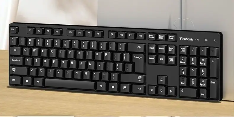 Wired Keyboard and Mouse Set, Silent, Suitable for Office Desktop Computers and Laptops, with a Good Mechanical Feel for Typing — feature 15