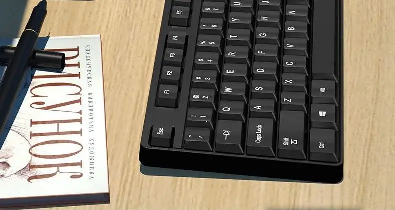 Wired Keyboard and Mouse Set, Silent, Suitable for Office Desktop Computers and Laptops, with a Good Mechanical Feel for Typing — feature 21