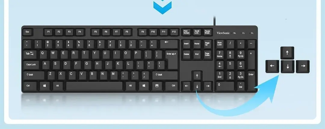 Wired Keyboard and Mouse Set, Silent, Suitable for Office Desktop Computers and Laptops, with a Good Mechanical Feel for Typing — feature 3