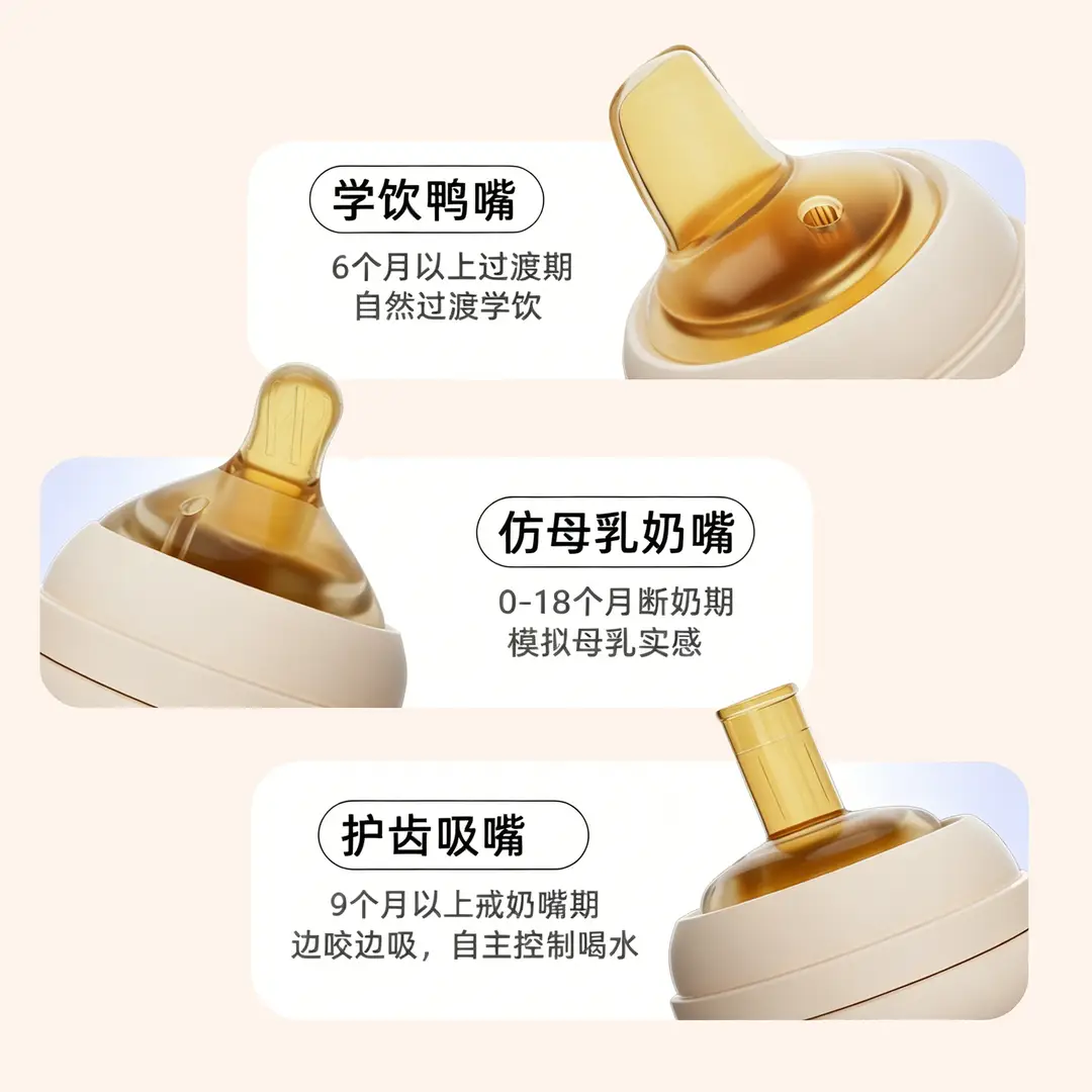 Ppsu Baby Bottle for Newborns, 0-6-12 Months and Above, Anti-Colic, Drop-Resistant, Three-In-One Growth Weaning Bottle - Image 8