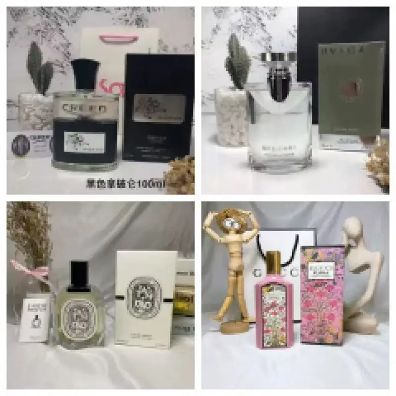 Foreign Trade Formal Wear Brand Perfume Perfume Blue Wilderness Dream Oud Agarwood Jade Dragon Tea Green Pink Purple Encounter
