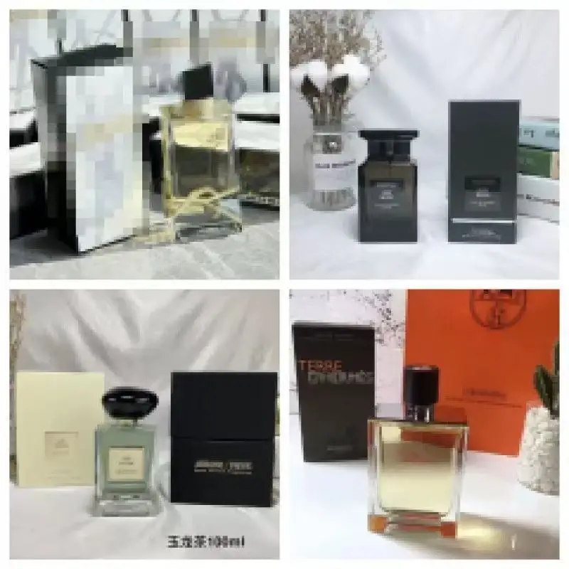 Foreign Trade Formal Wear Brand Perfume Perfume Blue Wilderness Dream Oud Agarwood Jade Dragon Tea Green Pink Purple Encounter — feature 4