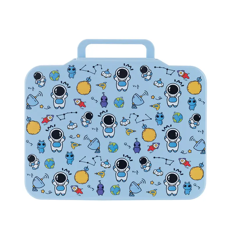 Amazon's New Cross-Border Children's Lunch Box for the Back-To-School Season, Multi-Compartment Lunch Box, Portable Large-Capacity Lunch Box