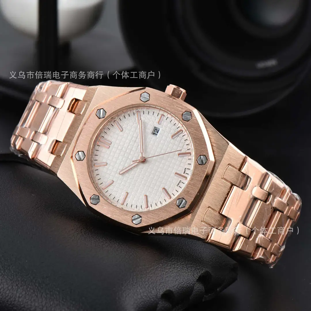 Men's High-Quality Quartz Watches Cross-Border Foreign Trade Supply Source Aliexpress Dunhuang Hot-Selling Manufacturer Wholesale Aijia Wristwatches - Image 11