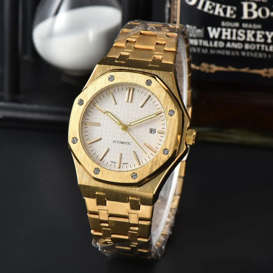 Men's High-Quality Quartz Watches Cross-Border Foreign Trade Supply Source Aliexpress Dunhuang Hot-Selling Manufacturer Wholesale Aijia Wristwatches - Image 2