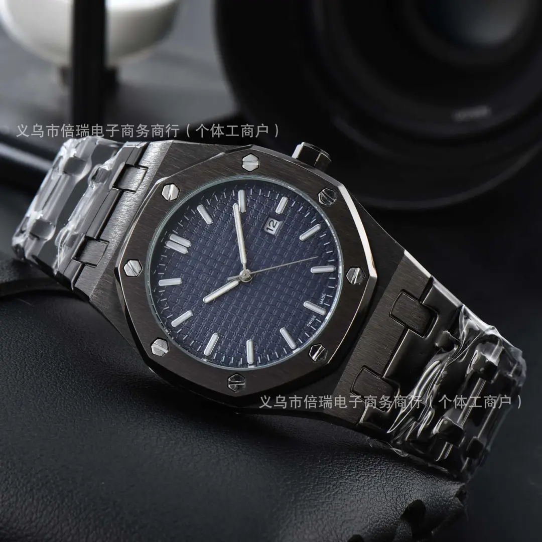 Men's High-Quality Quartz Watches Cross-Border Foreign Trade Supply Source Aliexpress Dunhuang Hot-Selling Manufacturer Wholesale Aijia Wristwatches - Image 7