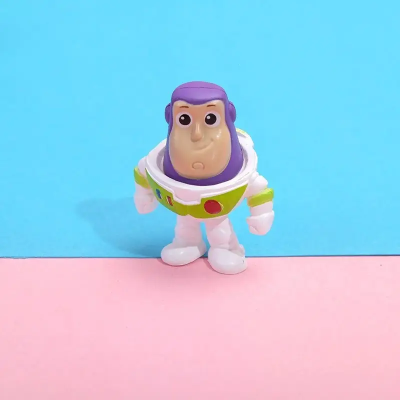 Toy Story Buzz Lightyear, Three-Eyed Alien, Lotso Bear DIY Accessories Cartoon Keychain Car Desktop Ornament