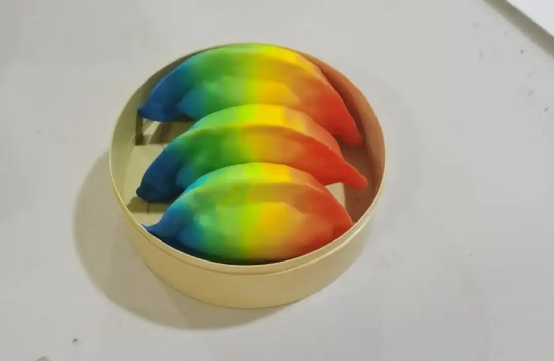 Popular Cross-Border Creative Stress-Relief Simulation Dumpling Rainbow Bun Slow-Rebound Squeeze Toy — feature 6
