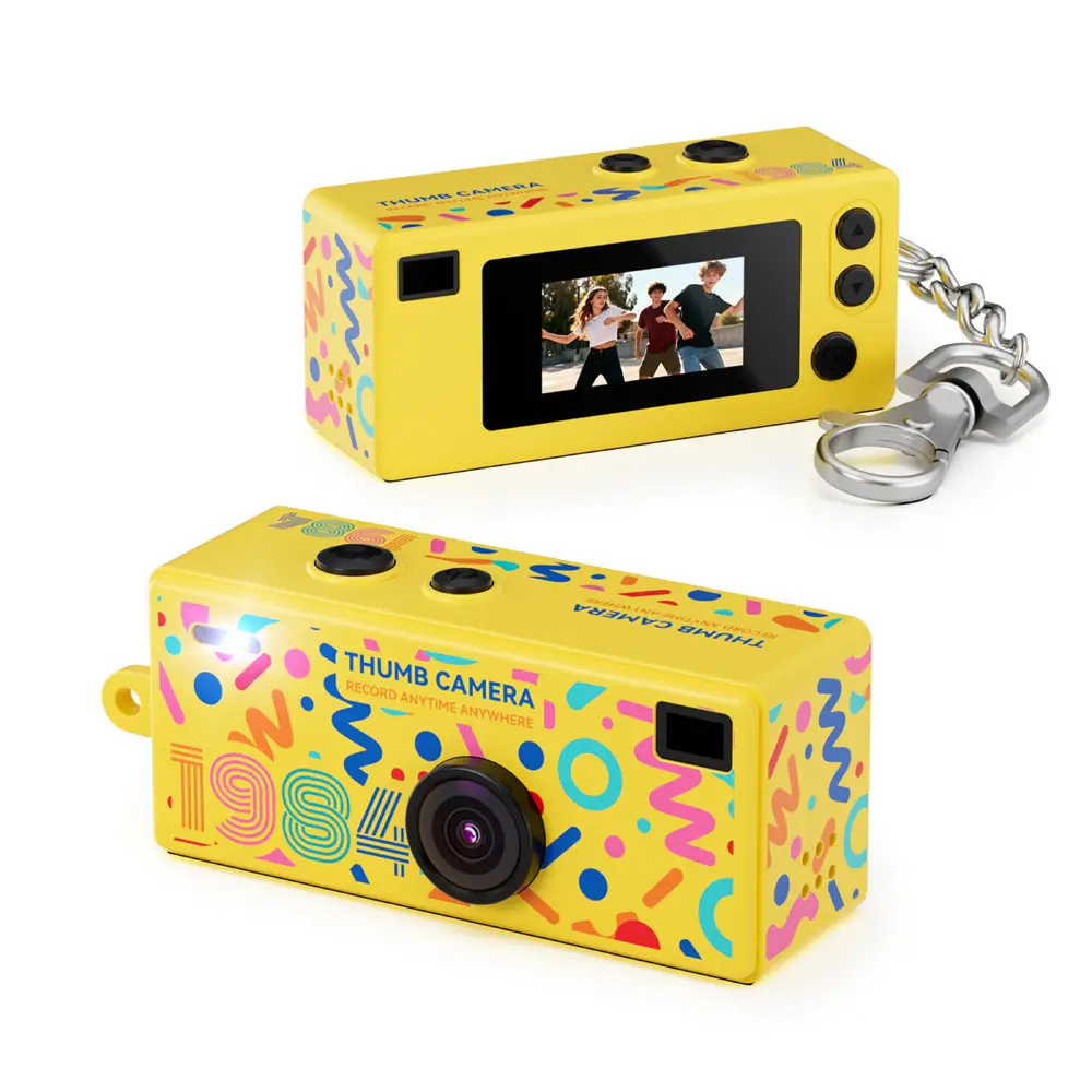G65 Thumb-Sized Mini Digital Camera for Students, Small Sports Camera for Children, Pocket Camera for Photo and Video Recording