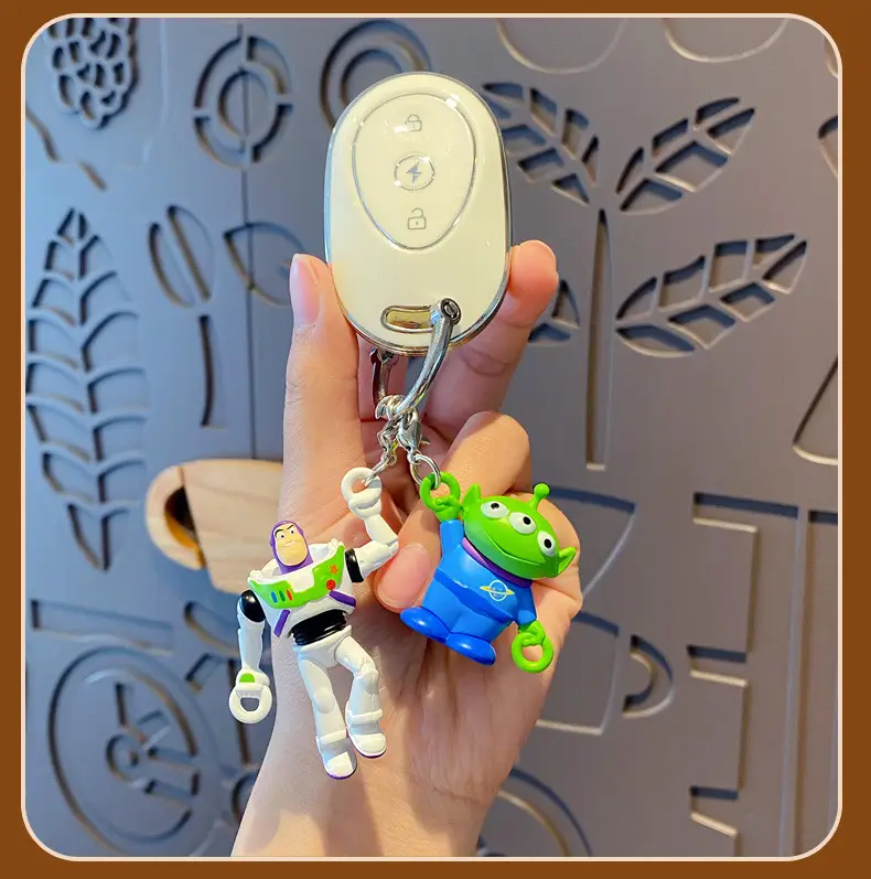 Authentic Toy Story Climbing Pendant Keychain Creative Cartoon Woody Doll Backpack Buckle Pendant — feature 13