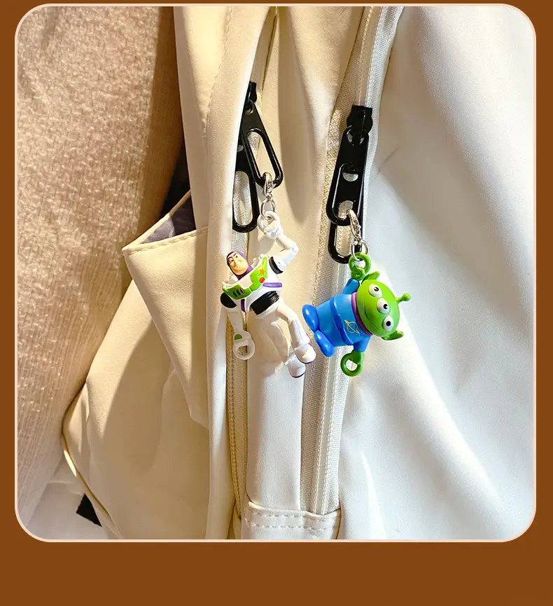 Authentic Toy Story Climbing Pendant Keychain Creative Cartoon Woody Doll Backpack Buckle Pendant — feature 14