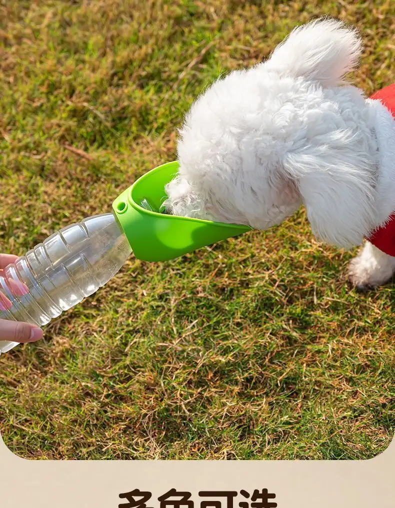 [Folding Bowl] Portable Water Dispenser for Pets, Dog Water Feeder with Replaceable Bottle for Outdoor Walking — feature 10