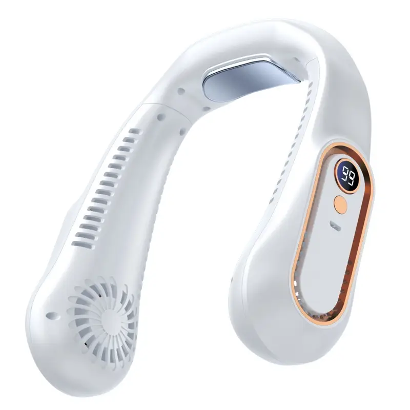 Refrigeration Neck Fan Tec Superconducting Portable Neck-Mounted Mini Silent Air Conditioner with Long Battery Life Gift