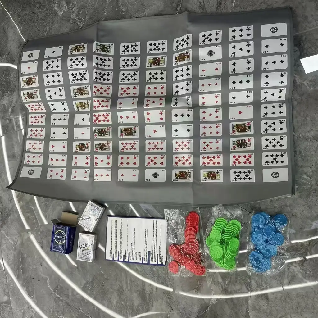 Cross-Border New Version of Sequence Game, Family Gathering Board Game, Poker, Interactive Puzzle, Parent-Child Leisure Tabletop Chess and Card Toys - Image 4