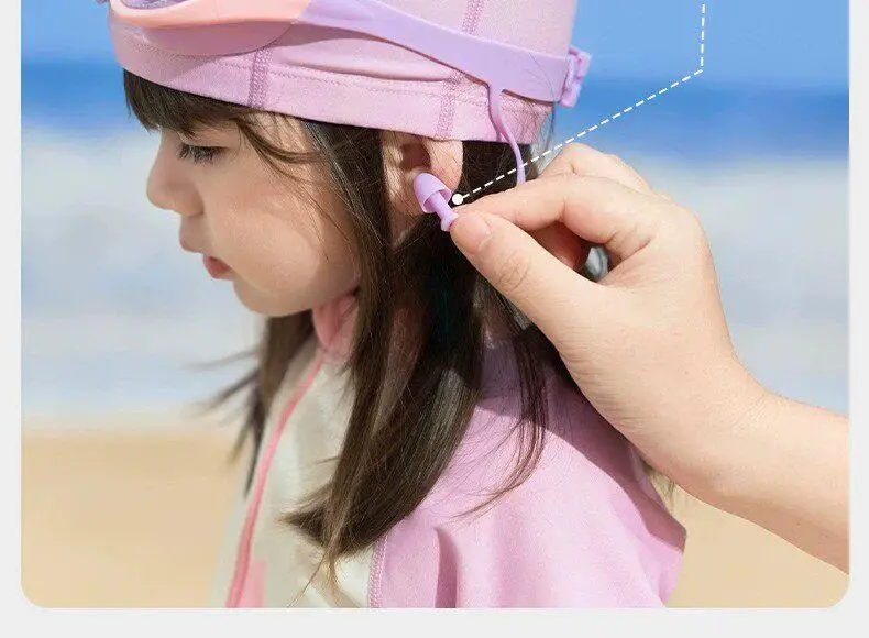 Children's Waterproof Bathing Glasses for Little Girls, Special for Hair Washing, Baby Eye Goggles, Eye Mask, Kids Swimming Goggles — feature 19