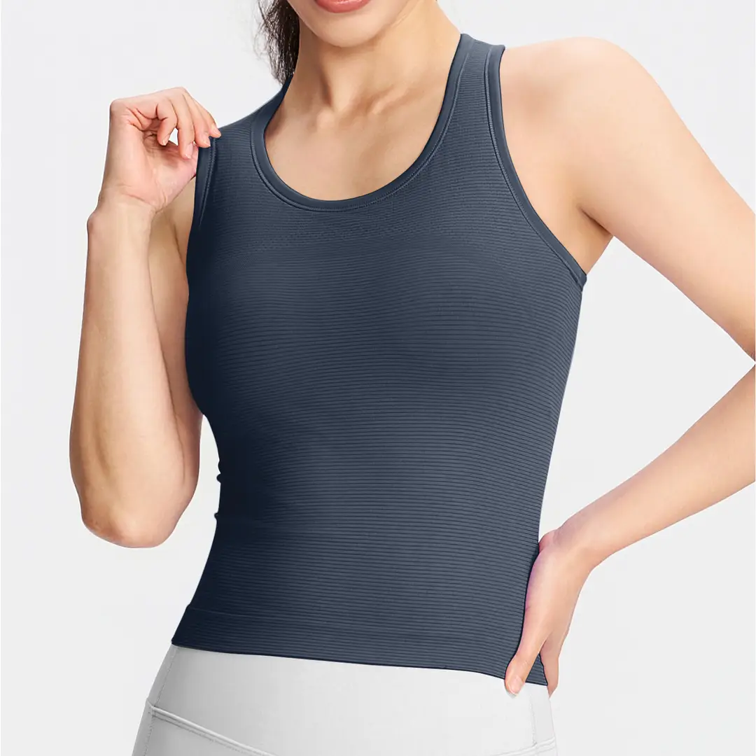 Yoga All-In-One Sports Vest, Quick-Drying, Shock-Proof, Running, Pilates Training Bra, Outer Wear, Beautiful Back Yoga Vest