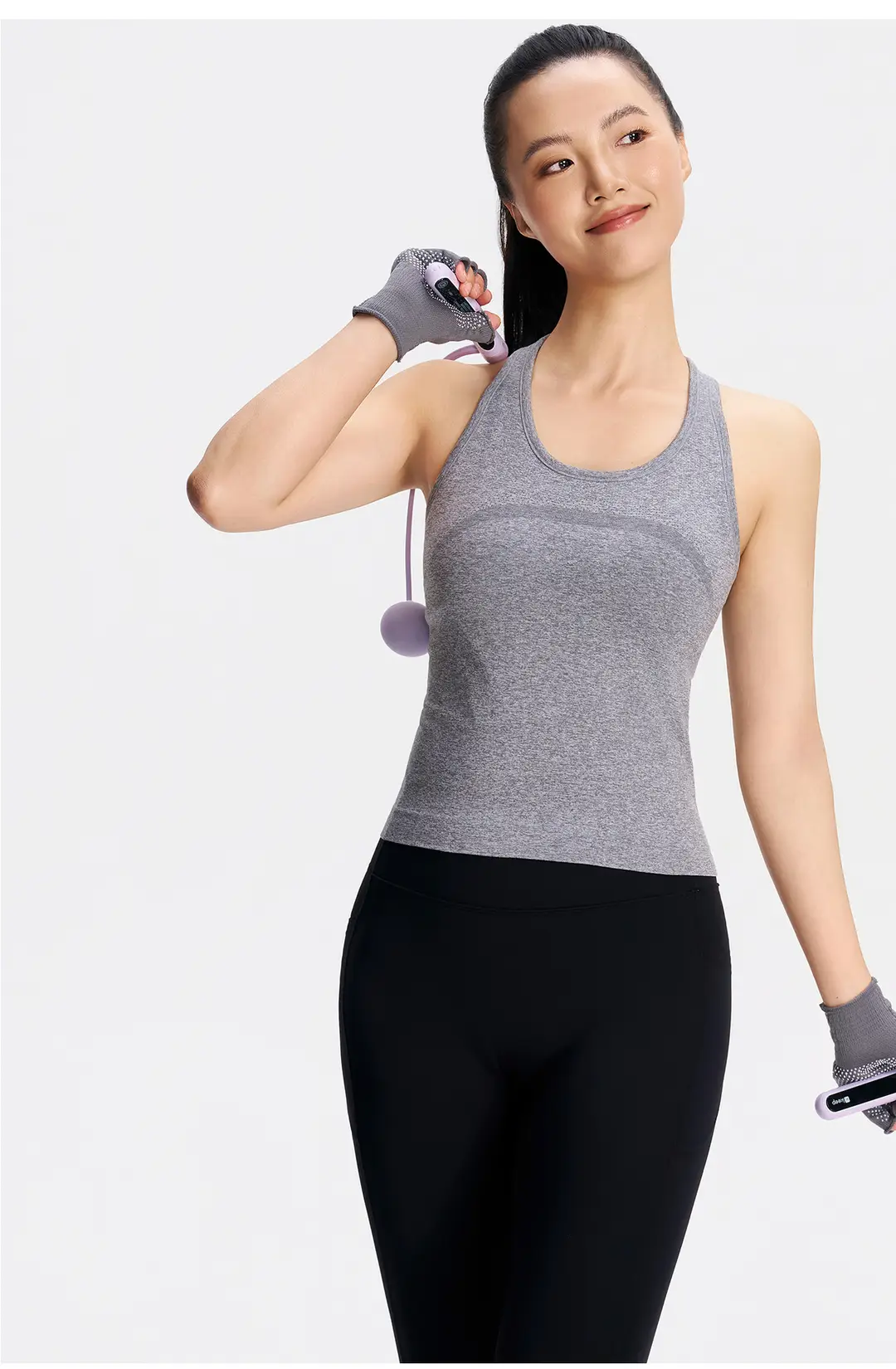 Yoga All-In-One Sports Vest, Quick-Drying, Shock-Proof, Running, Pilates Training Bra, Outer Wear, Beautiful Back Yoga Vest — feature 10