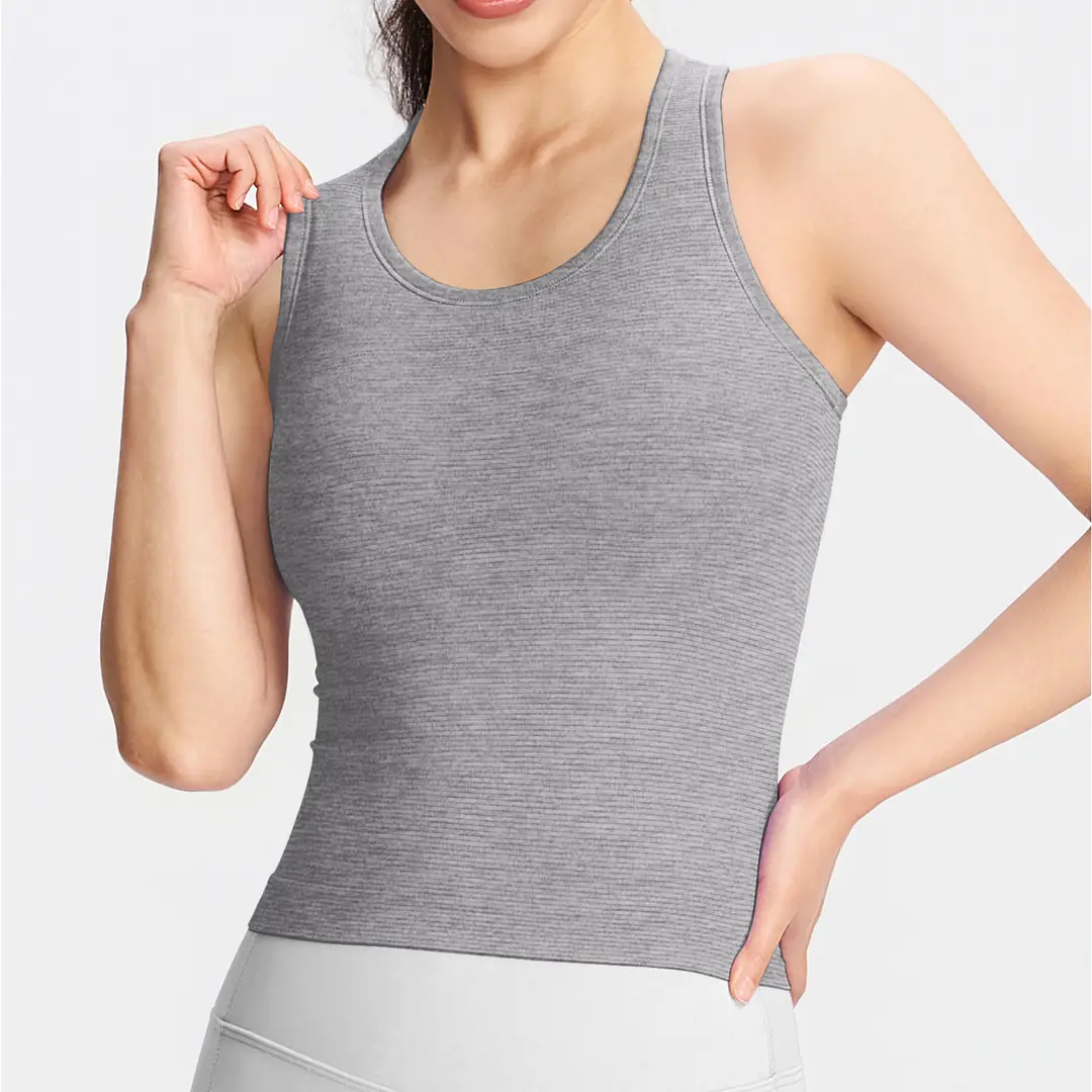 Yoga All-In-One Sports Vest, Quick-Drying, Shock-Proof, Running, Pilates Training Bra, Outer Wear, Beautiful Back Yoga Vest